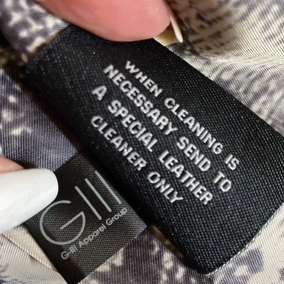 Wilson’s 💯Genuine Taupe Leather Moto Gorgeous Lining Logo Jacket New With Tags